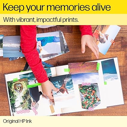 HP 303 (3YM92AE) Original Printer Cartridges 2 Count (Pack of 1) (1xblack, 1xcolor) for HP ENVY 6200, 7100, 7134,7220e,7221e,7224e,7800,7900e Tango Printer.Black - 1X 200 pg|Tri-color - 1 x 165 pg