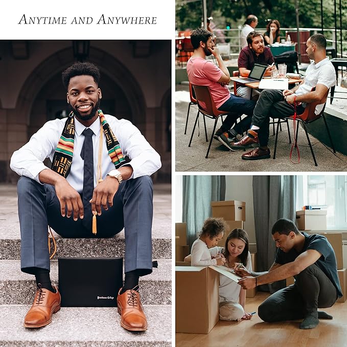 DarkCom Men’s Smart Dress Socks - 10-Pair Set, Navy Blue (UK Size 12-14) | Perfect Gift for Men