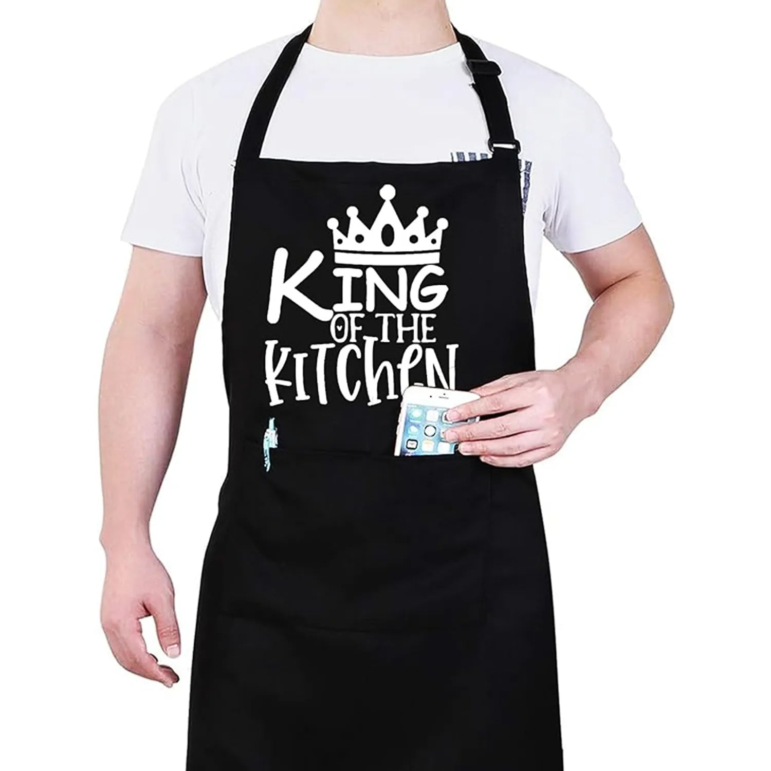Versatile Men's Chef Apron Ideal for Cooking and BBQ