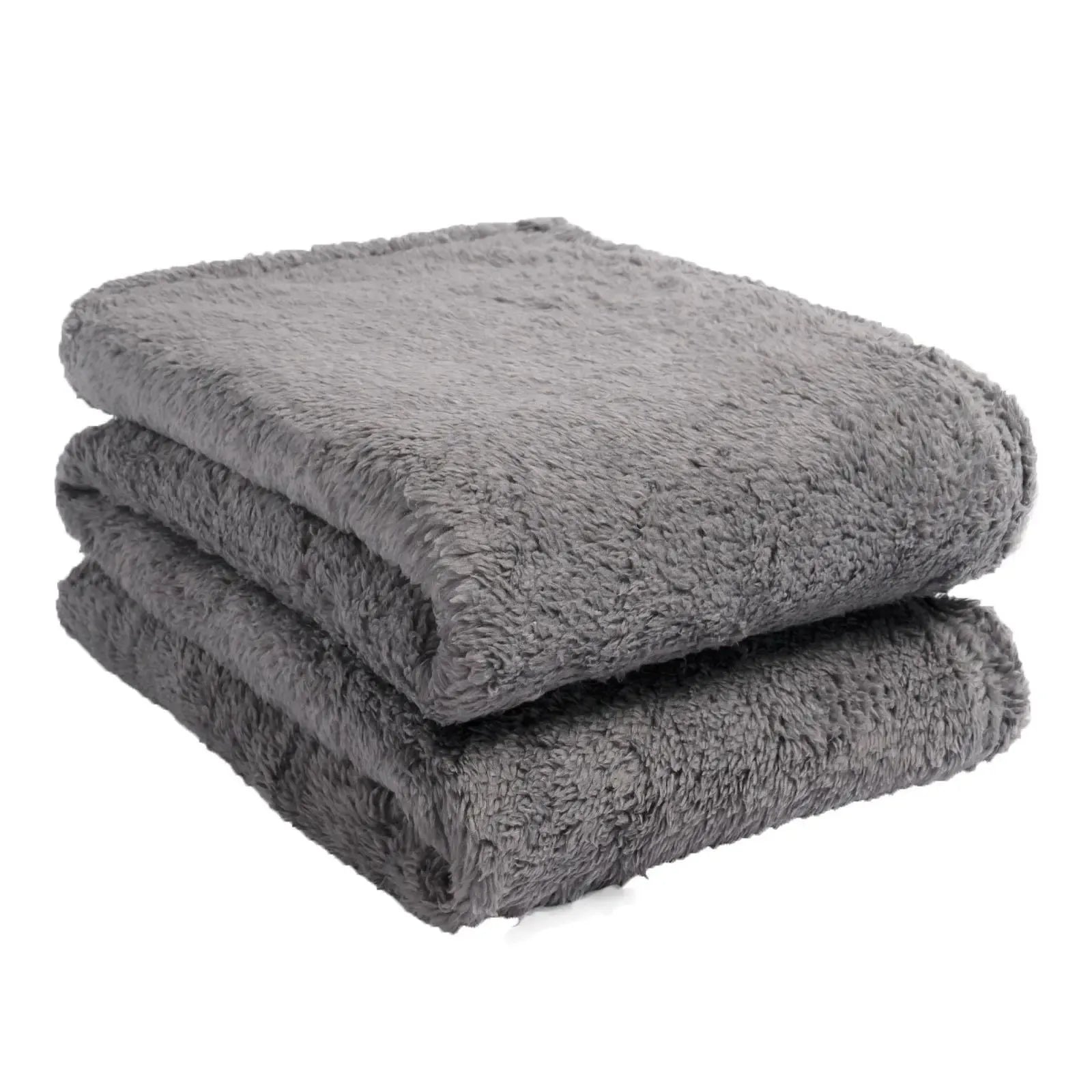 Large Soft Warm Teddy Fleece Throw Blanket - Perfect for Sofa, Bed, Single, Double, King