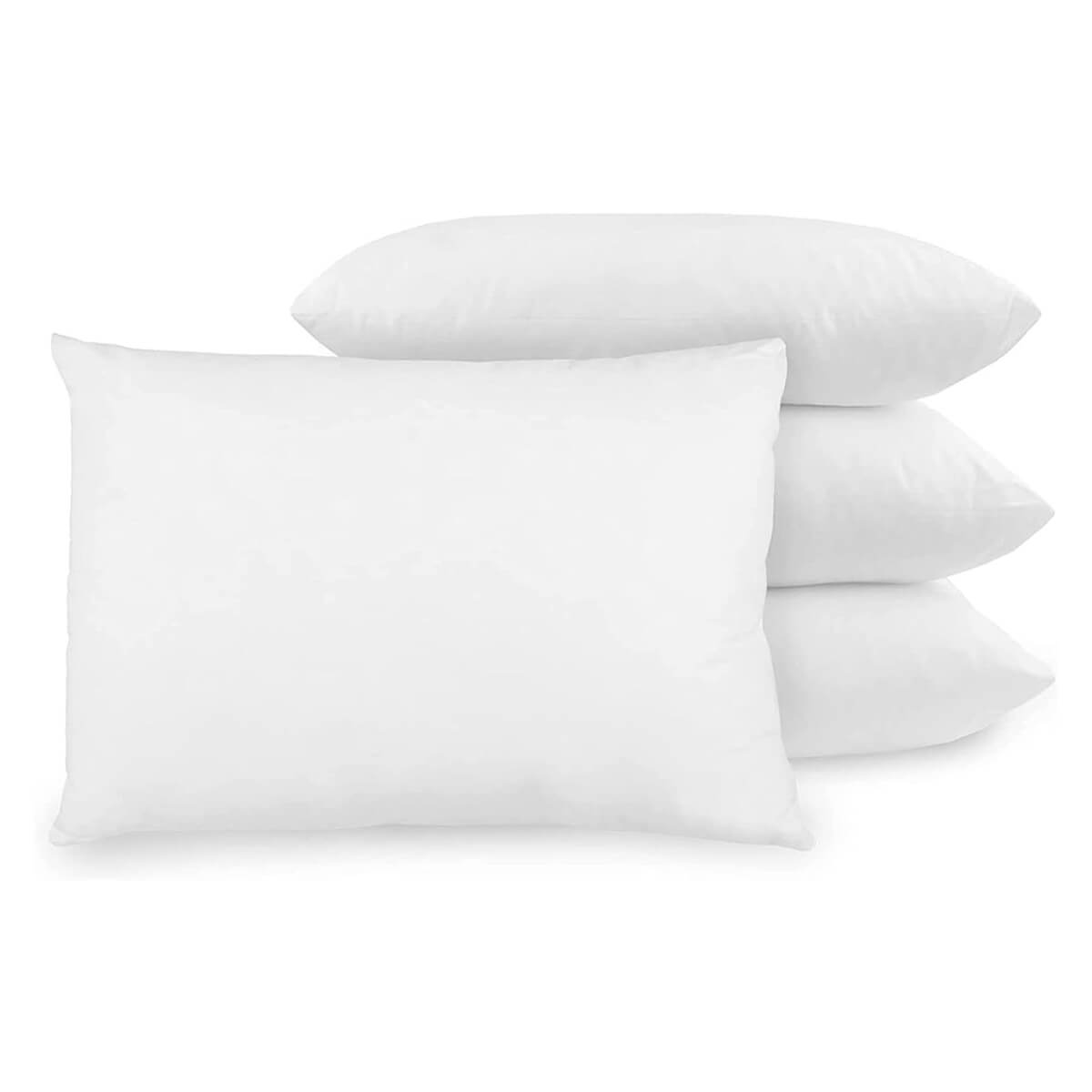 Luxury 2-Pack Hotel Quality Pillows - Soft Support, Anti-Allergy, Extra Filled for All Sleep Positions